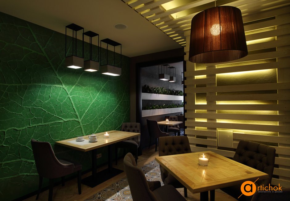 Стильные интерьеры кафе и ресторанов