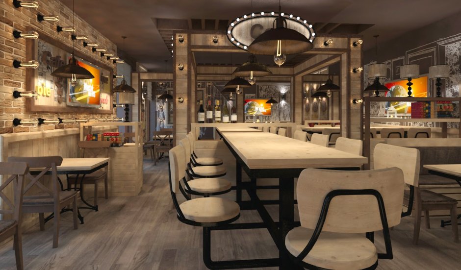 Кафе ресторан Крым интерьер