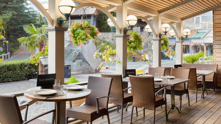 Абхазия Гагры ресторан Гагрипш