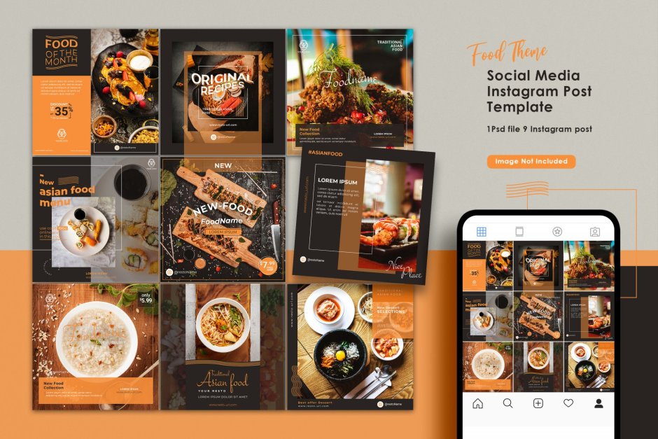 Макеты для инстаграмма