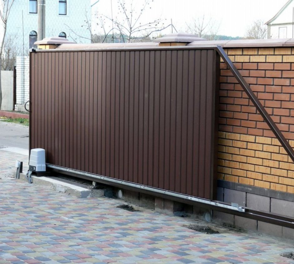 Откатные ворота РОЛТЭК