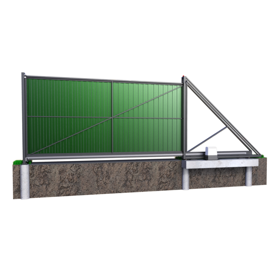 Откатные ворота 2000кг