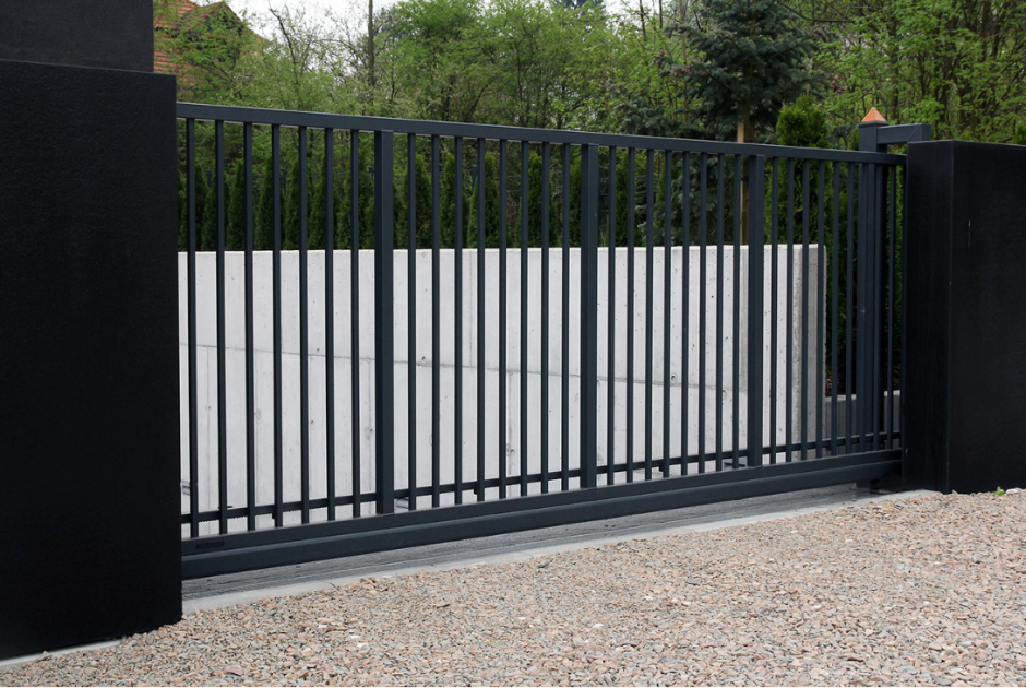 Ворота металлические откатные