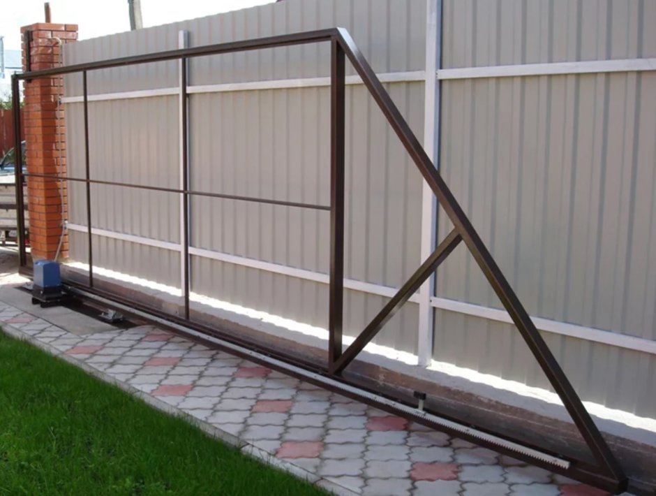 Ворота 4000 на 2000 откатные