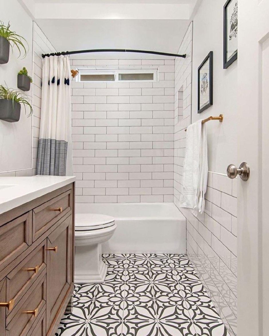 Ванная комната в розовых тонах