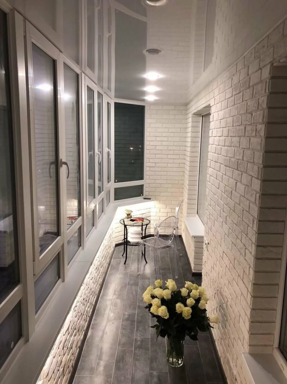 Интерьер лоджии