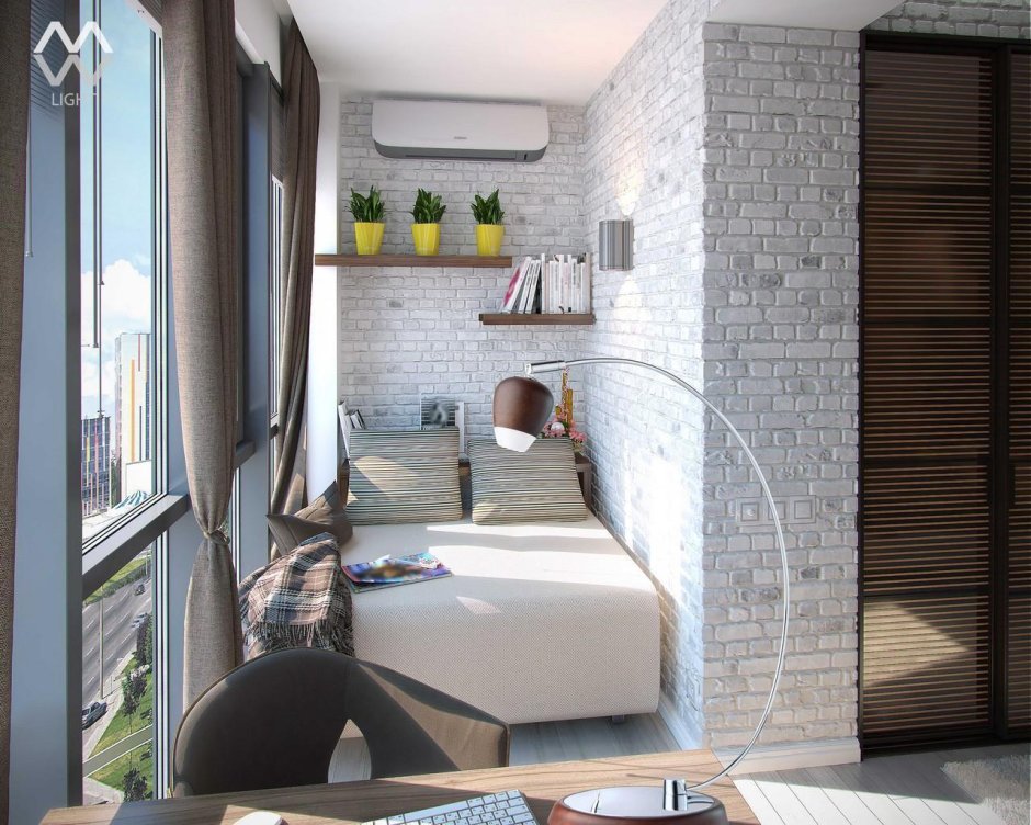 Дизайн балкона