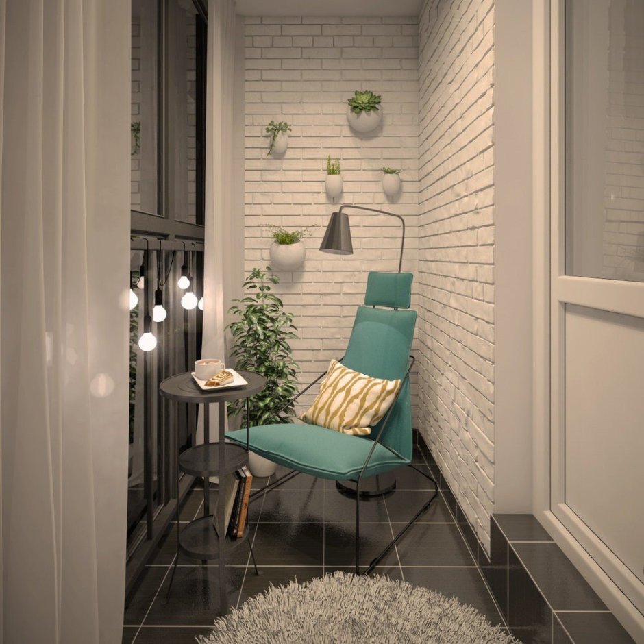 Балкон лофт 3м