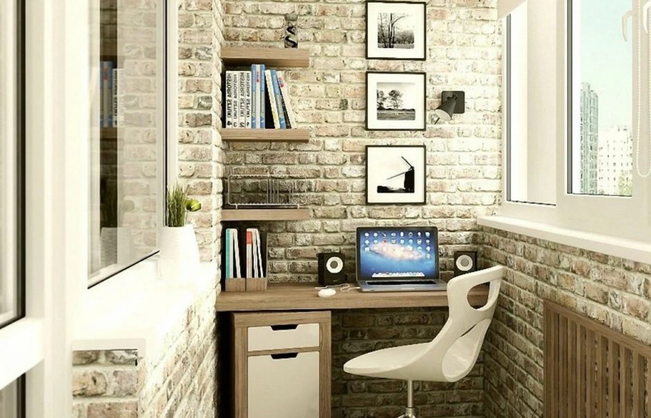 Кресло кокон на балконе