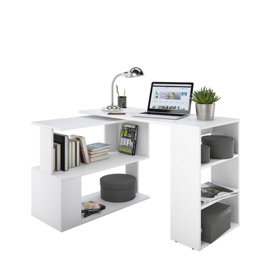 Угловой поворотный стол Домус