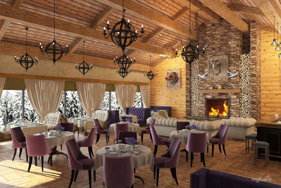 Ресторан в стиле Кантри