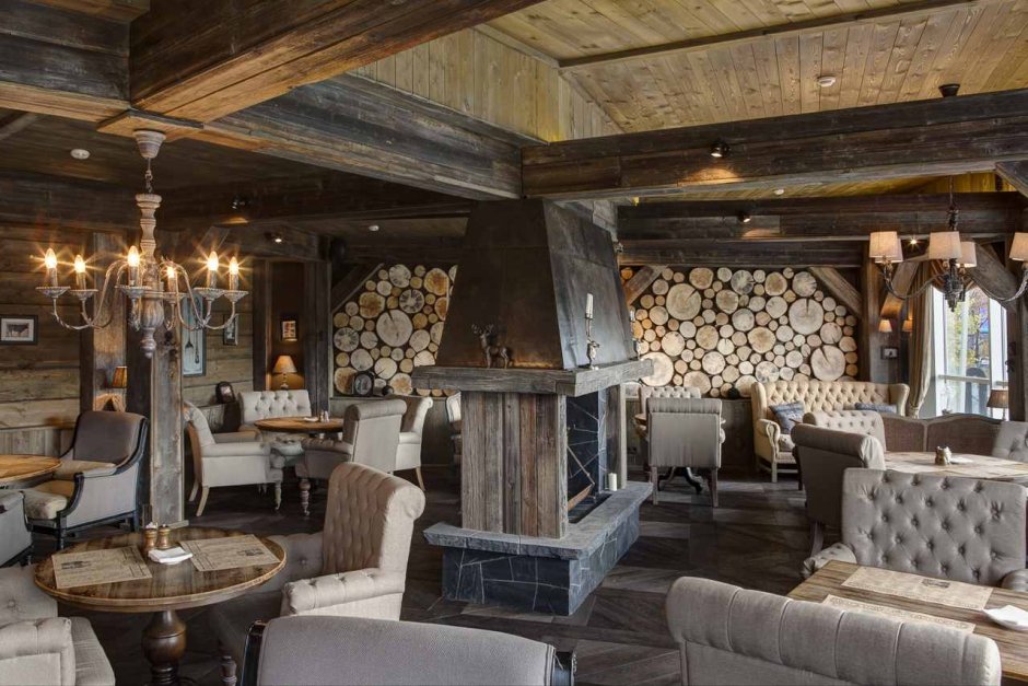 Барная стойка в эко стиле