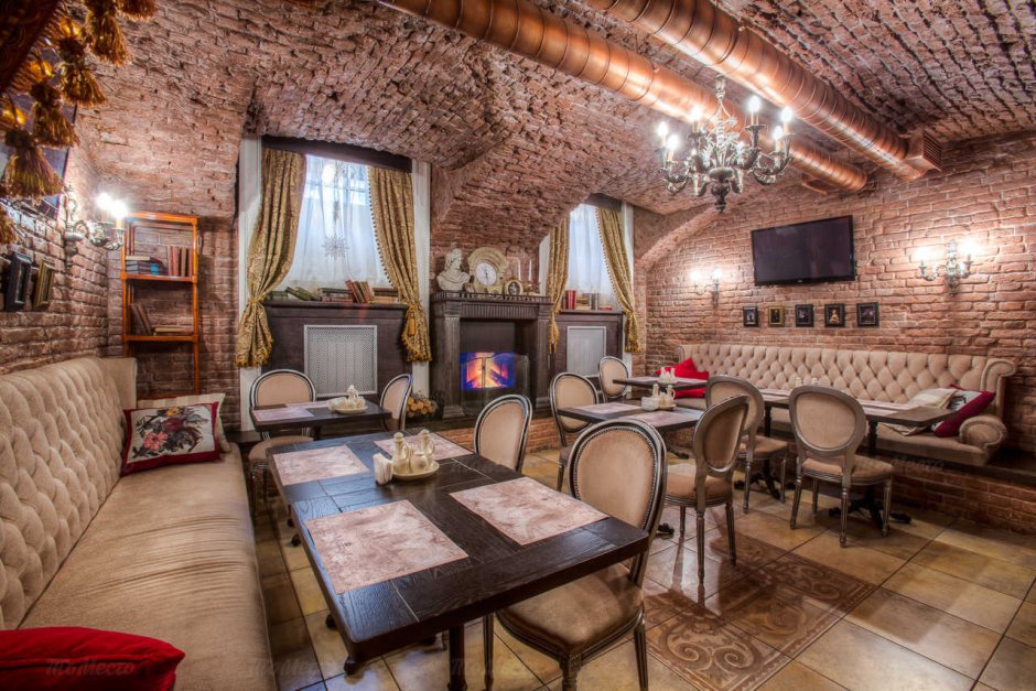 Интерьер кафе грузинской кухни