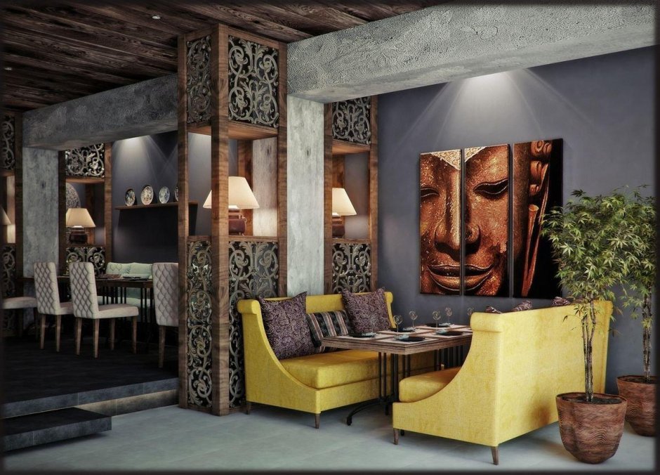 Декор в грузинском стиле