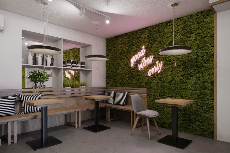 Интерьер кафе