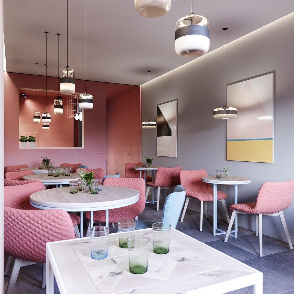 Дизайн проект кофейни