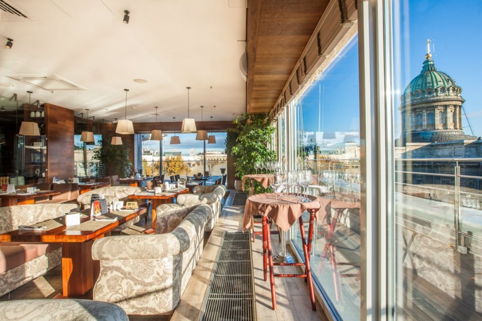 Гинза терраса ресторан Санкт-Петербург