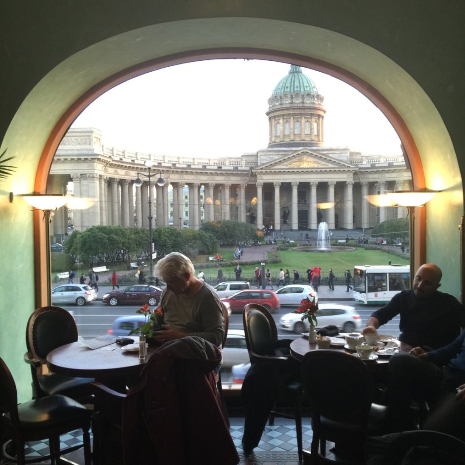 Кафе Зингер Питер Невский