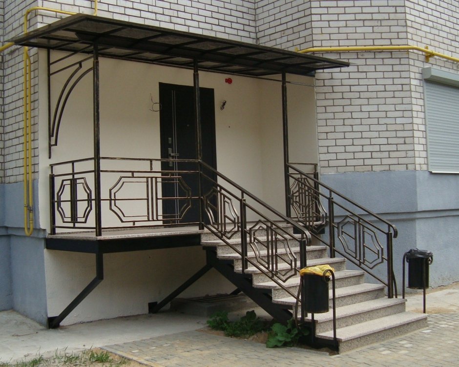 Крыльцо металлическое ФАС