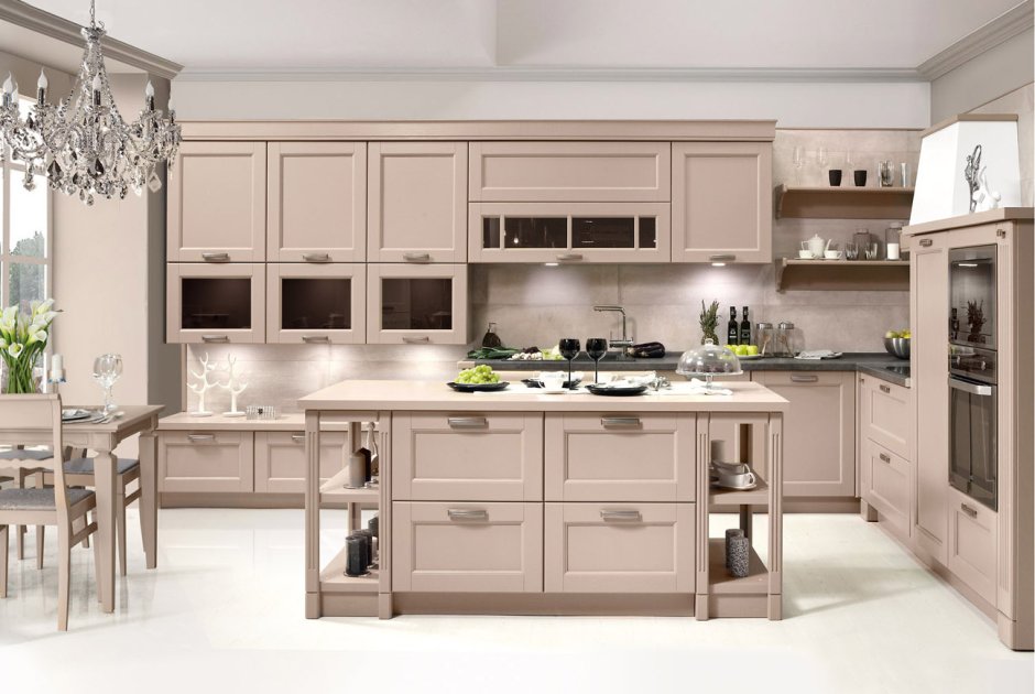 Кухня Аврора Рими белая