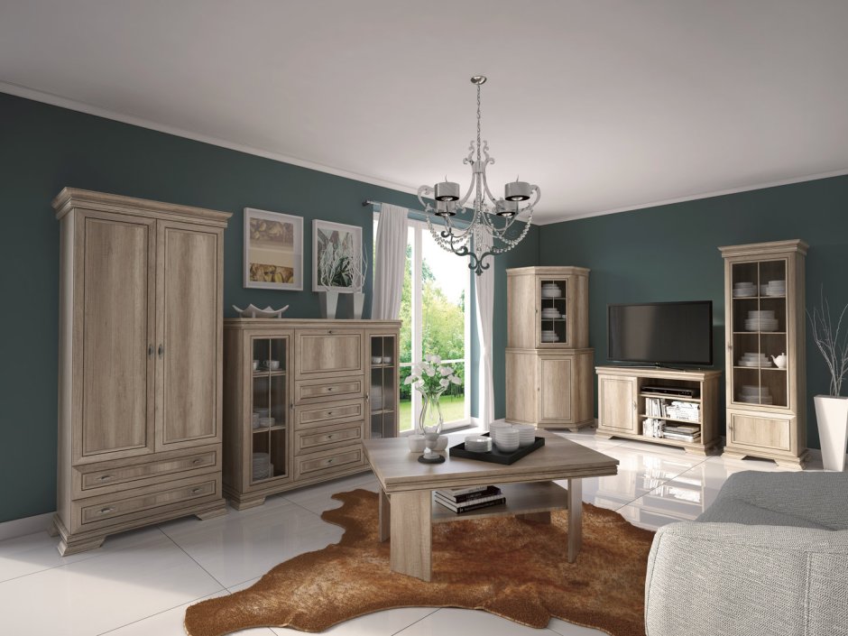 Банкетка в стиле рококо