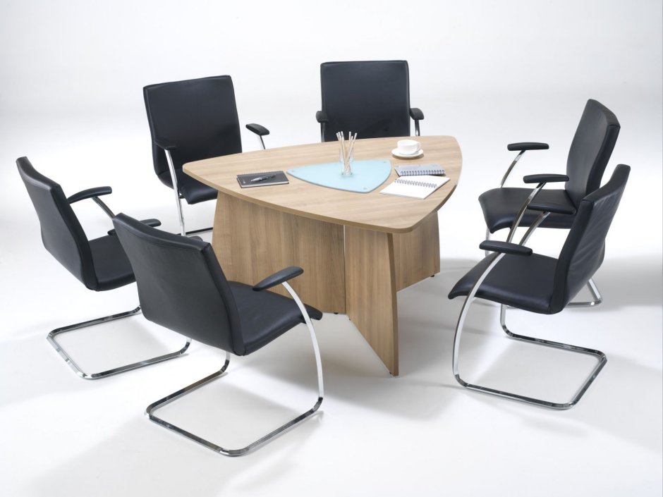 Стол треугольный модульный офисный