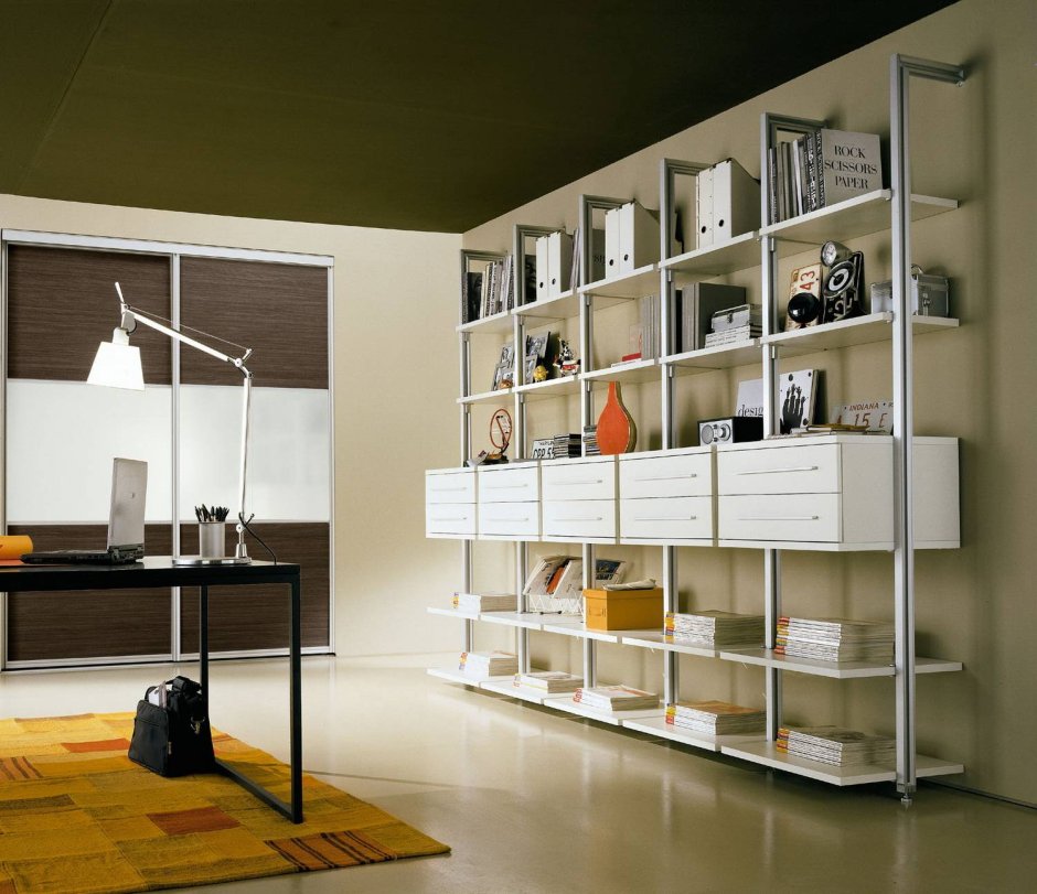 Стеллажная гардеробная аристо