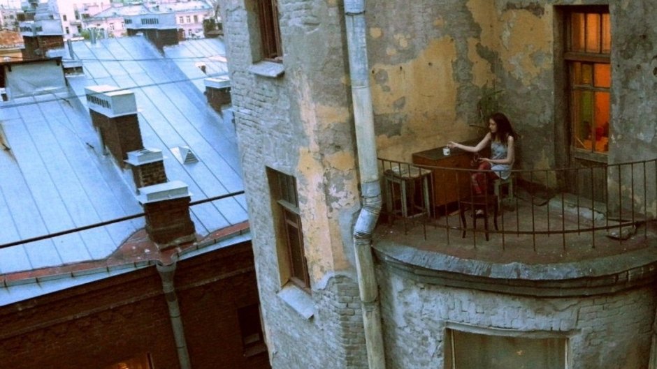 Питерские Дворики из окна