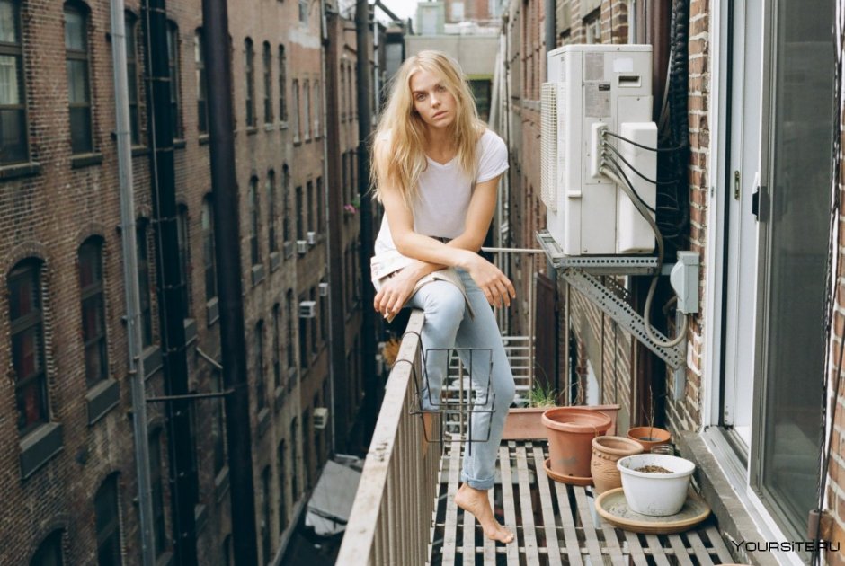 Фотосет на балконе