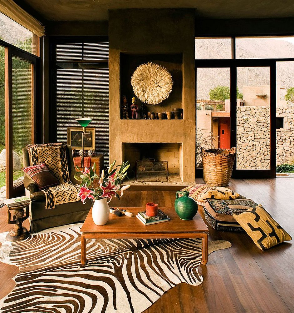 Комната в перуанском стиле