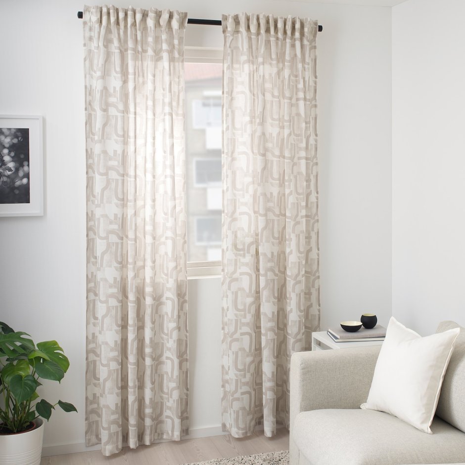 Меттемари гардины икеа