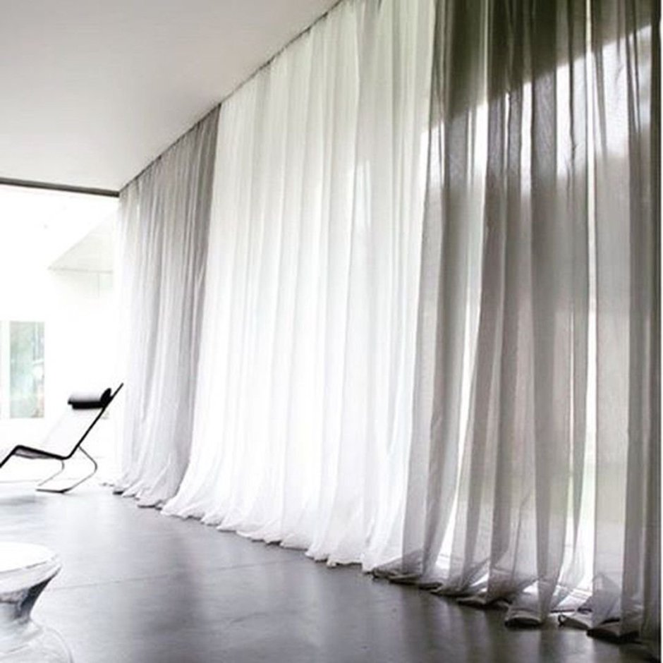 Длинные шторы