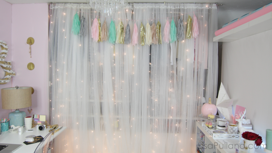 Hildrun ХИЛЬДРАН гардины, 2 шт., белый/точечный145x300 см