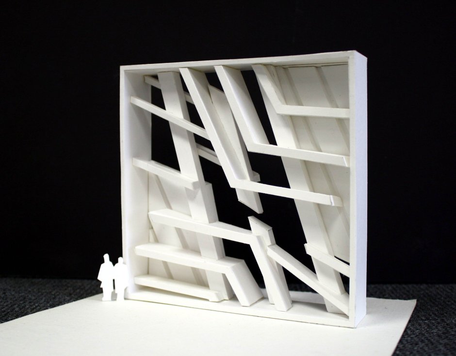 Фронтальная композиция Макетирование