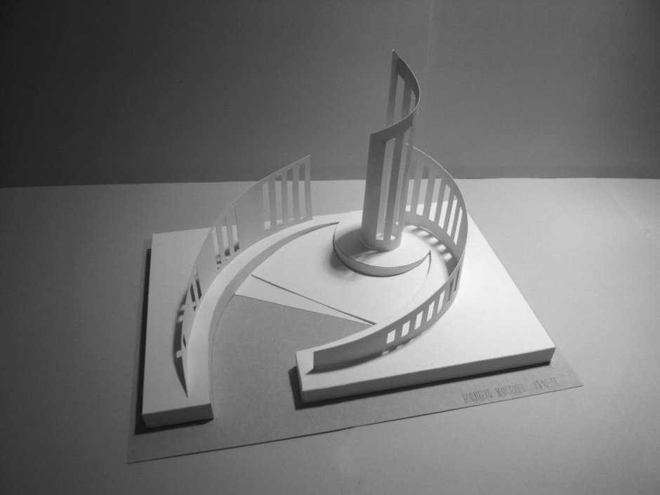 ВХУТЕМАС объемно-пространственная композиция