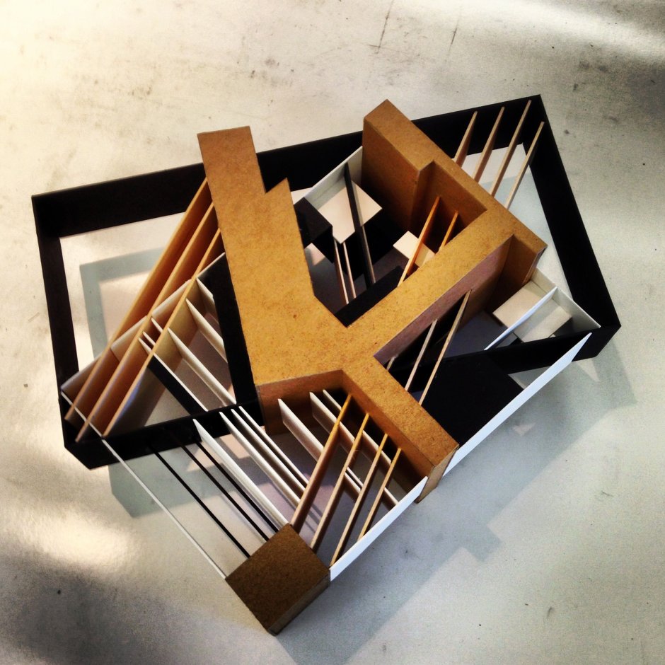 Пространственная композиция в интерьере