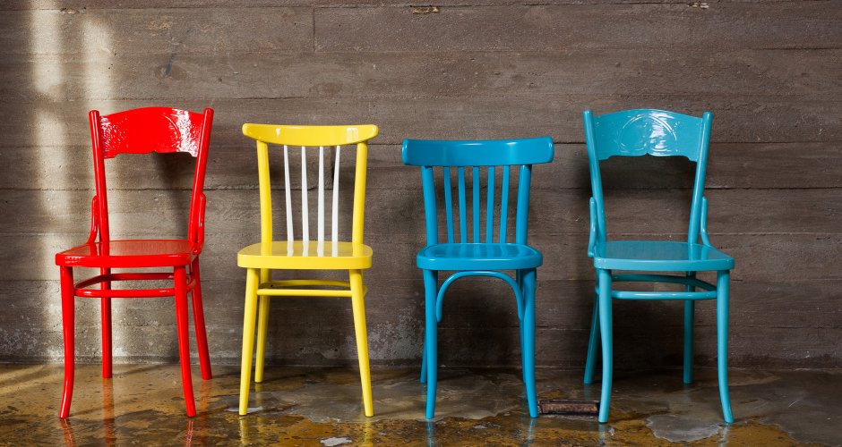 Стульчик синий