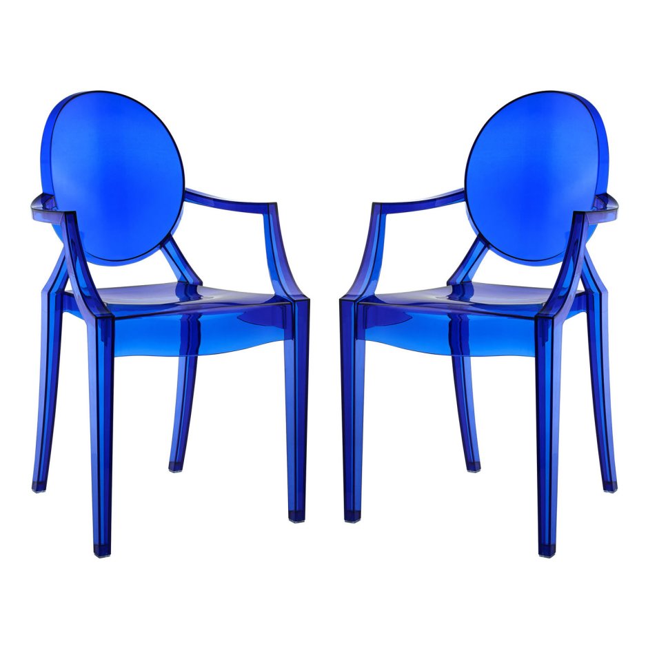 Стулья синего цвета