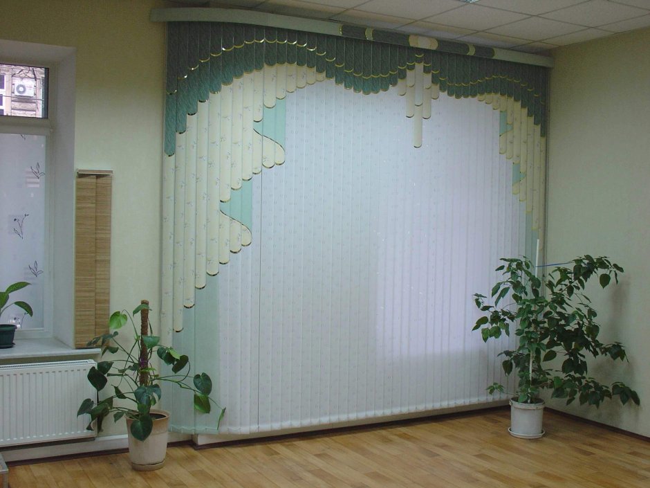 Фотожалюзи на окна в зале