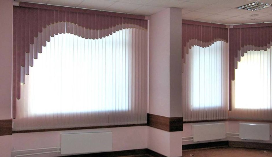 Мультифактурные жалюзи в офис