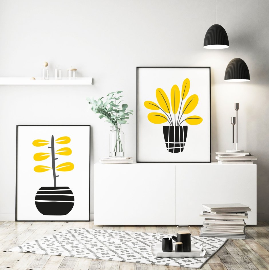 Постеры в стиле Сканди