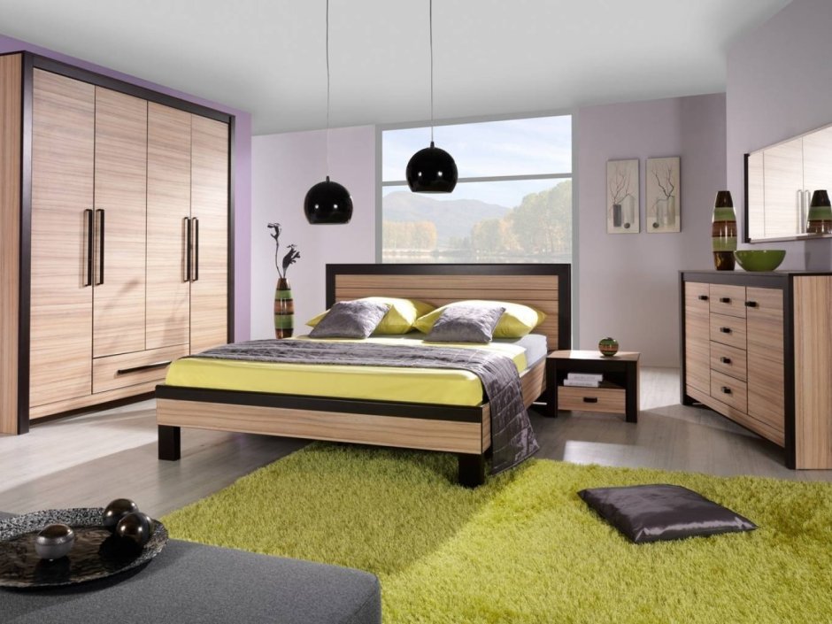 Спальня Ривьера дуб сонома