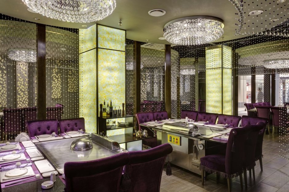 Витраж в ресторане