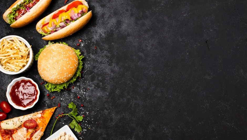 Дизайн фаст фуд кафе лофт