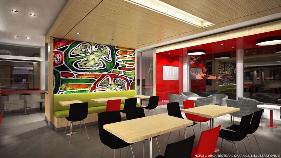 Картины для фаст фуда