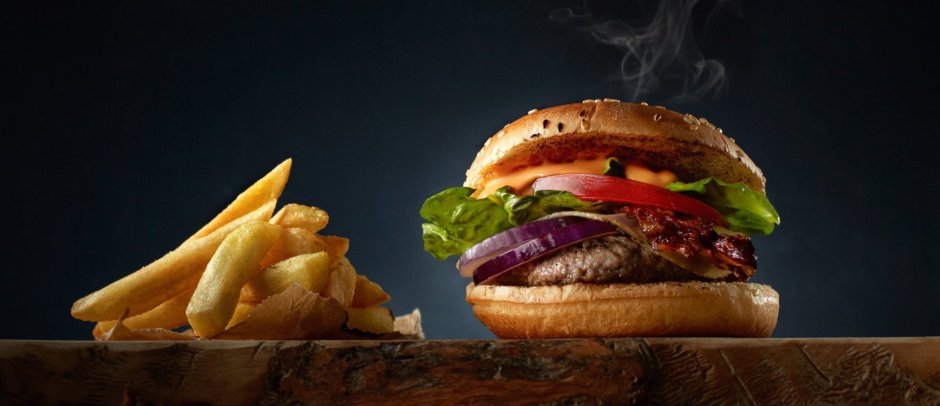 Креативный бургер