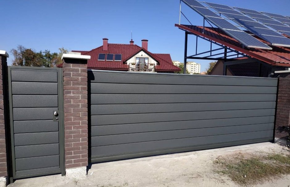 Забор Алютех