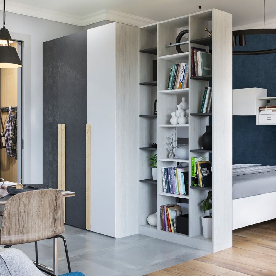 Шкаф Ньютон грей