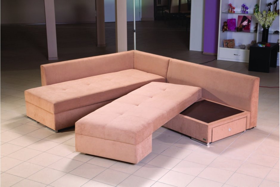 Диван трансформер с поворотным механизмом