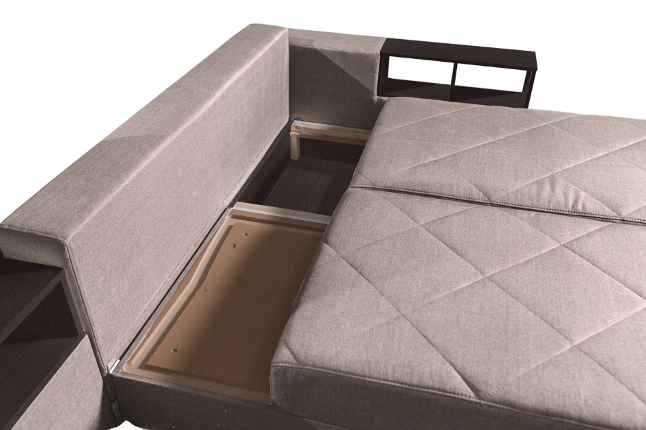 Диван с поворотным механизмом